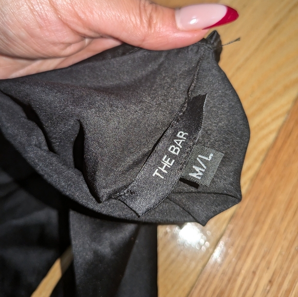 3S. NWOT THE BAR SILK GLOVES BLANC - Picture 5 of 5